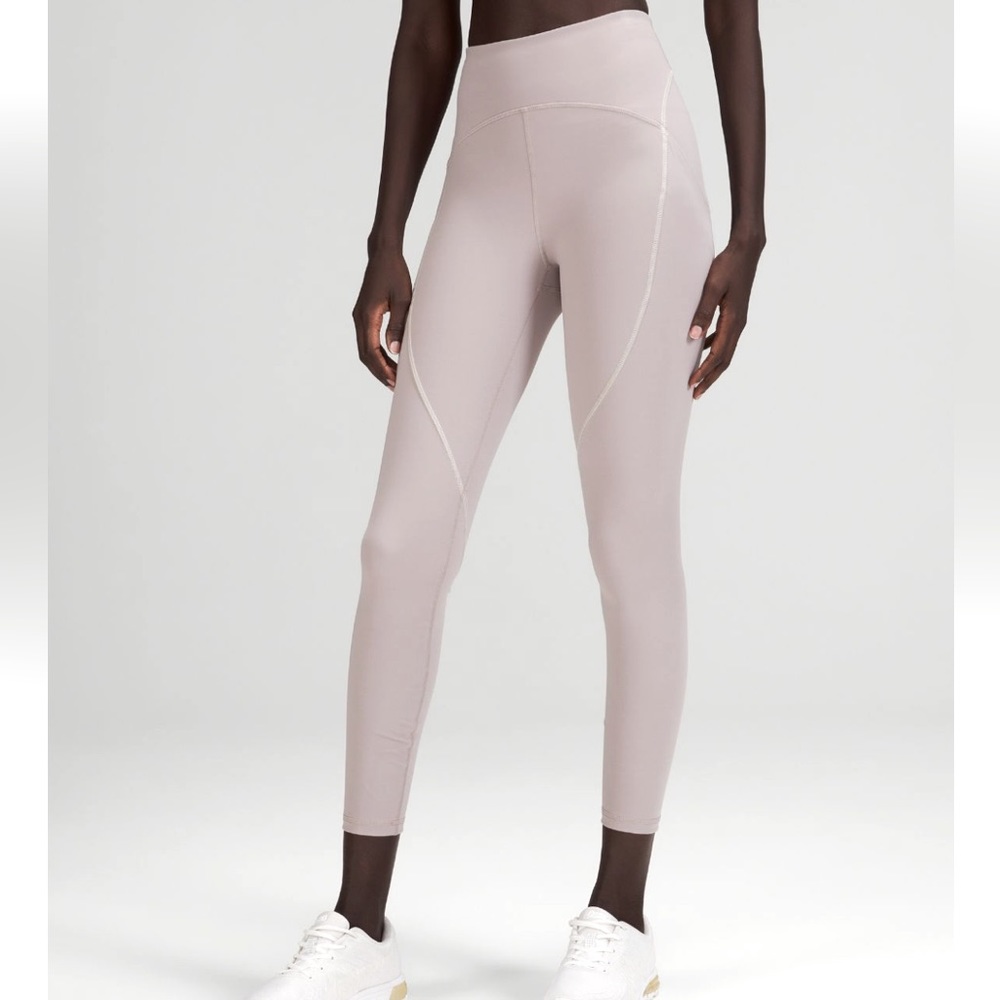 Lululemon leggings - power thru high rise tight 25” in rhino grey